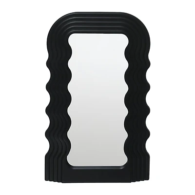 Wavy Wall Mirror 10in x 16in