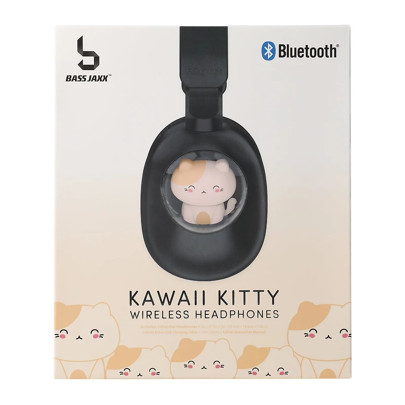 Bluetooth® Wireless Kawaii Headphones With Mic