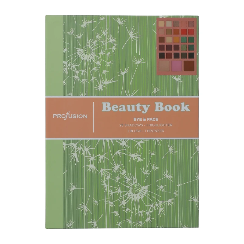Profusion™ Beauty Book Eye & Face Palette 28-Piece - Dandelion