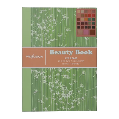 Profusion™ Beauty Book Eye & Face Palette 28-Piece - Dandelion