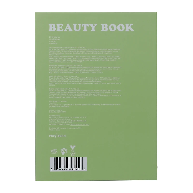 Profusion™ Beauty Book Eye & Face Palette 28-Piece - Dandelion