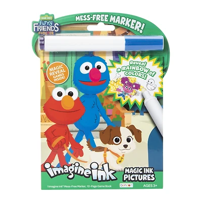 Imagine ink® Magic ink Pictures Mess-Free Coloring Book – Sesame Street™
