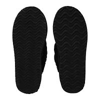 Ladies Faux Suede Scuff Slippers