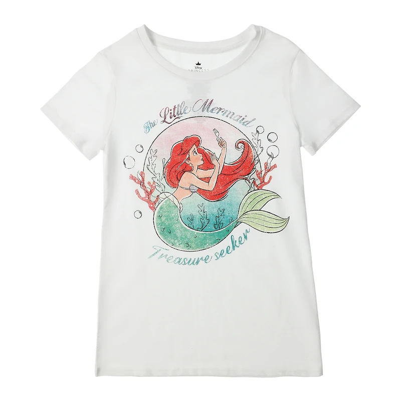 Juniors The Little Mermaid Graphic Tee