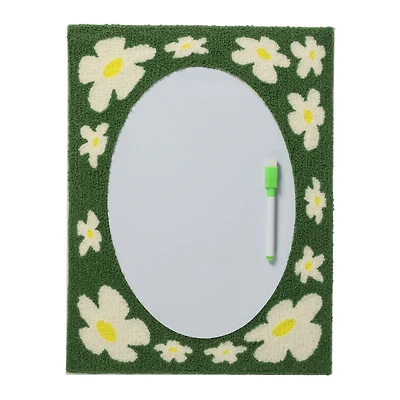 Tufted Frame Dry Erase Board 15.7in x 11.8in