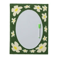 Tufted Frame Dry Erase Board 15.7in x 11.8in