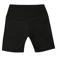Ribbed Crossover Waist Bike Shorts
