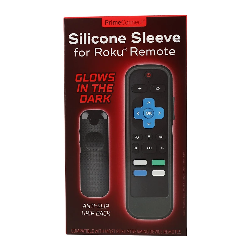 Glow The Dark Silicone Sleeve For Roku® Remote