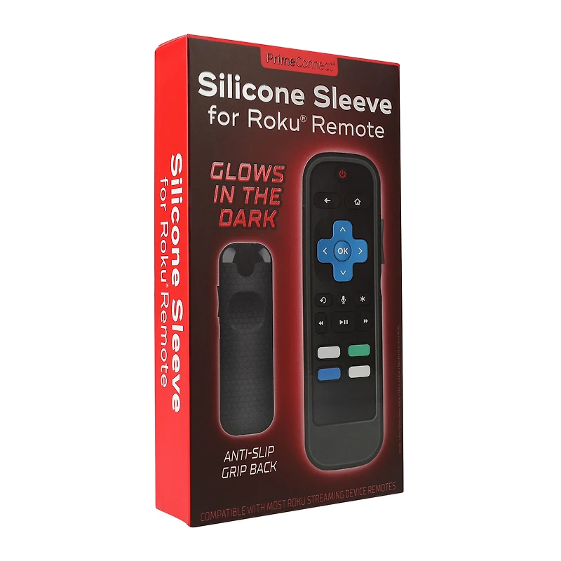 Glow The Dark Silicone Sleeve For Roku® Remote