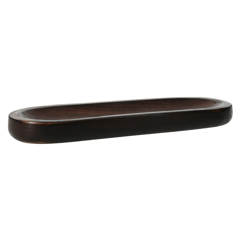 Decorative Wooden Tray 11in