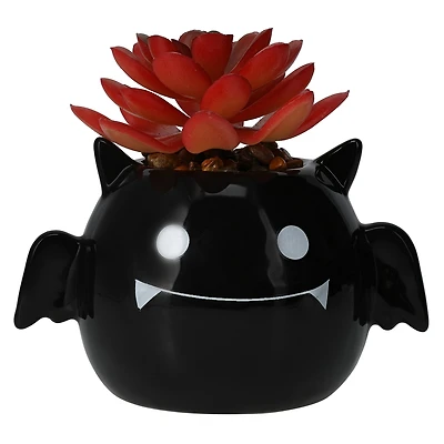 Halloween Faux Succulent 4.2in