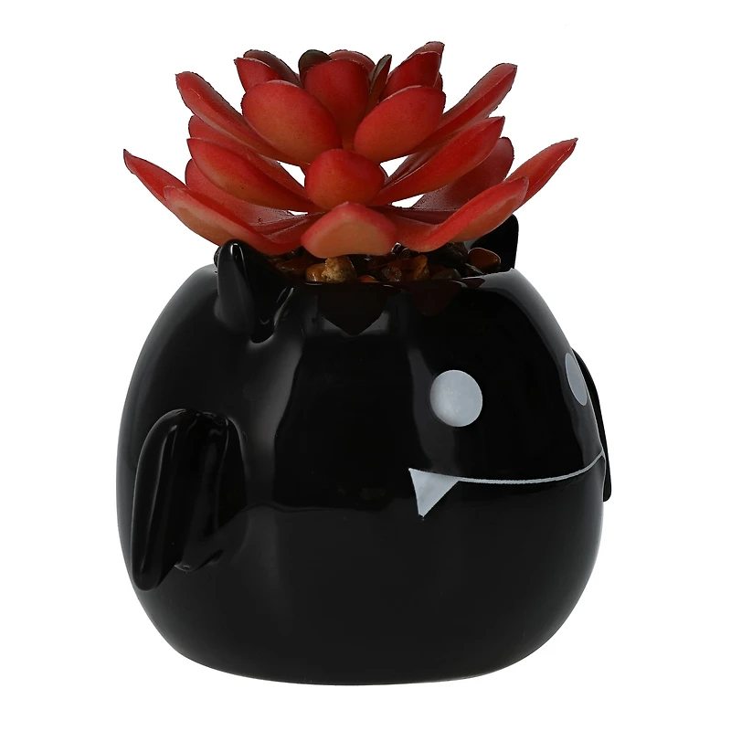 Halloween Faux Succulent 4.2in