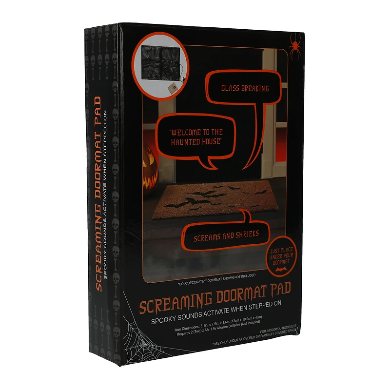 Pressure Activated Screaming Doormat Pad 5.1in x 7.5in