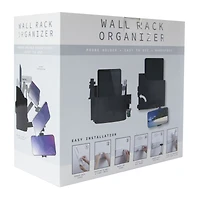 Wall Rack Organizer & Phone Holder