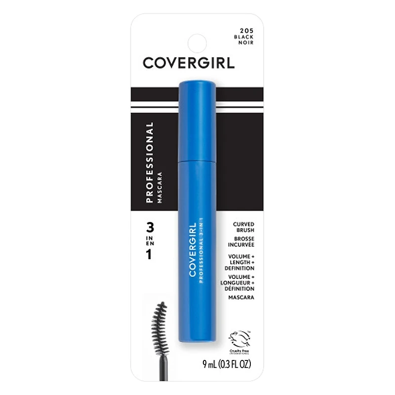 Covergirl® 3-in-1 Professional Mascara – 205 Black