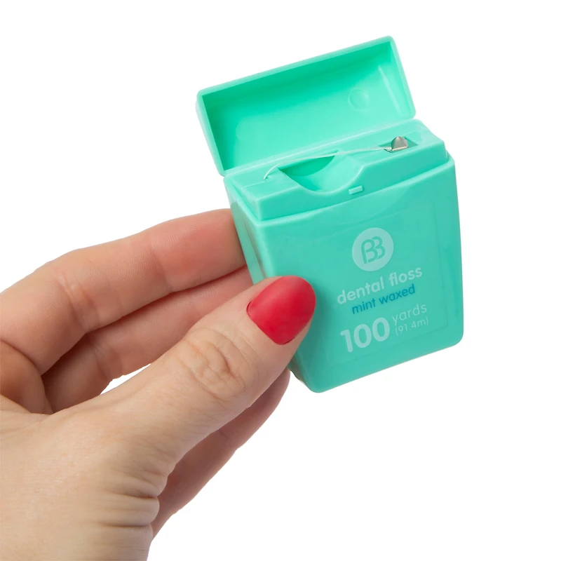 Bb Fresh Mint Waxed Dental Floss 100Yd