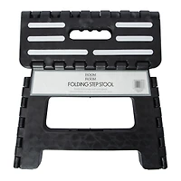 Folding Step Stool 11in x 8.6in - Black