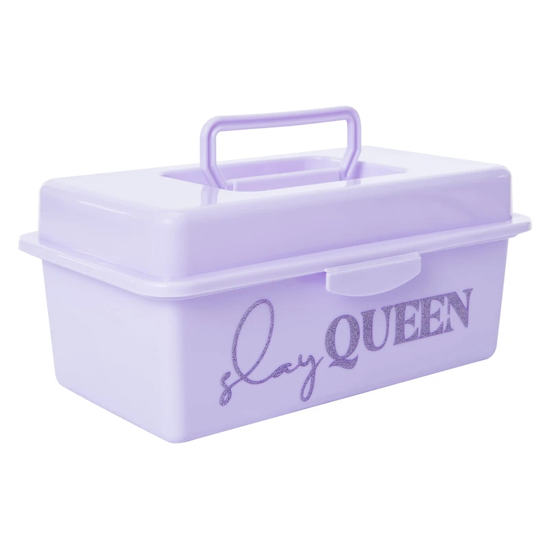 Makeup Organizer Box 9.6in x 5.6in - Slay Queen