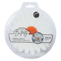 Makeup Brush Cleaning Mat With Suction Cups - Daisy