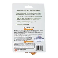 Bam-Bones Dental™ Peanut Butter Chew Toy For Small Dogs