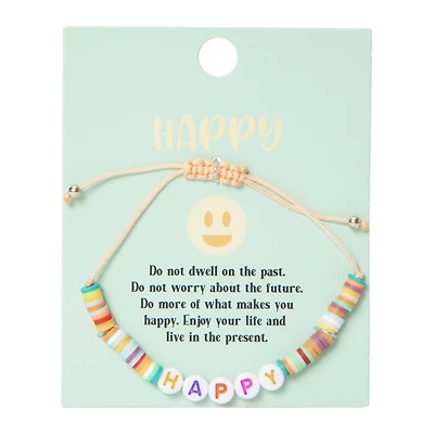Beaded Positivity Bracelet