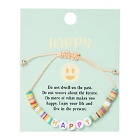 Beaded Positivity Bracelet