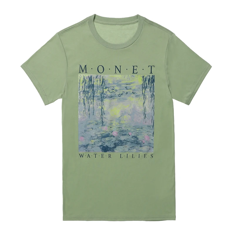 Monet Water Lilies Graphic Tee
