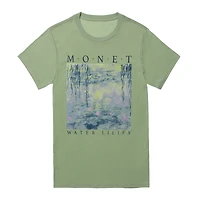 Monet Water Lilies Graphic Tee