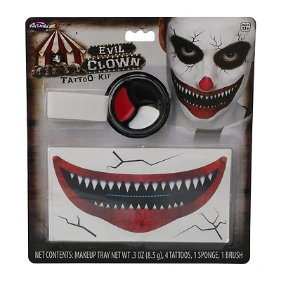 Halloween Face Tattoo Kit