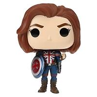 Funko Pop! Doctor Strange in The Multiverse Of Madness Captain Carter Bobble-Head