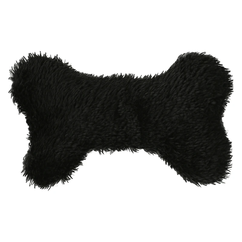 Plush Halloween Dog Bone Toy