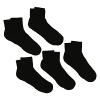 Series-8 Fitness™ Mens Quarter Crew Performance Socks 5-Pack