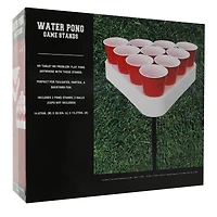 Deluxe Water Pong Game Stands Set