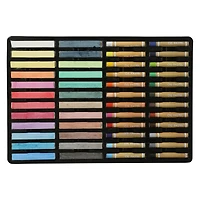 Chalk Pastels & Oil Pastels 48-Count Set