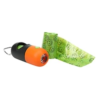 Halloween Pet Waste Bag Dispenser & LED Flashlight
