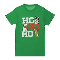 Pet Lovers ‘Ho Ho Ho’ Holiday Graphic Tee