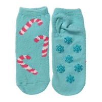 Ladies Cozy Holiday Ankle Socks