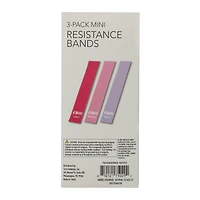 Series-8 Fitness™ Mini Resistance Bands 3-Count
