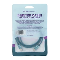 4ft Printed USB-C Cable