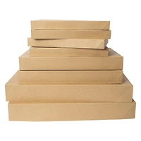 Holiday Gift Boxes 8-Count - Kraft