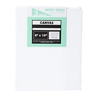 8in x 10in Stretched Canvas 3-Count