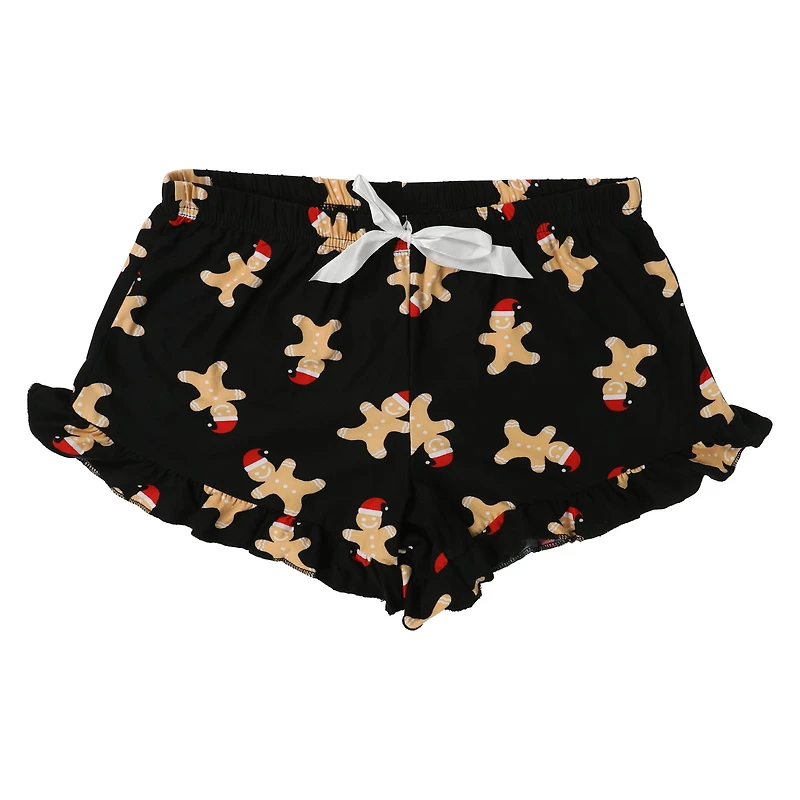Holiday Pajama Shorts