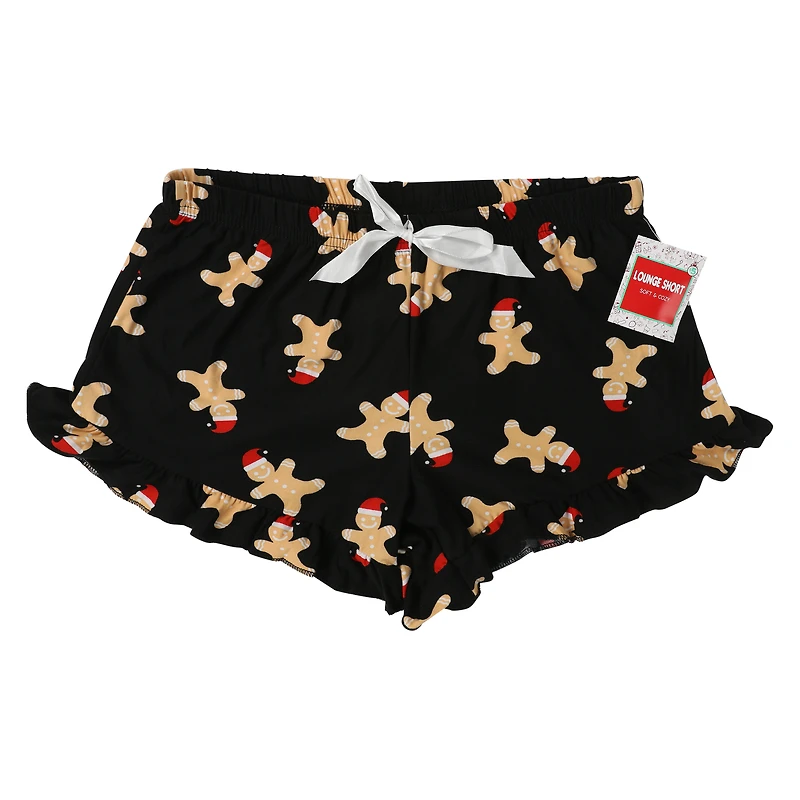 Holiday Pajama Shorts