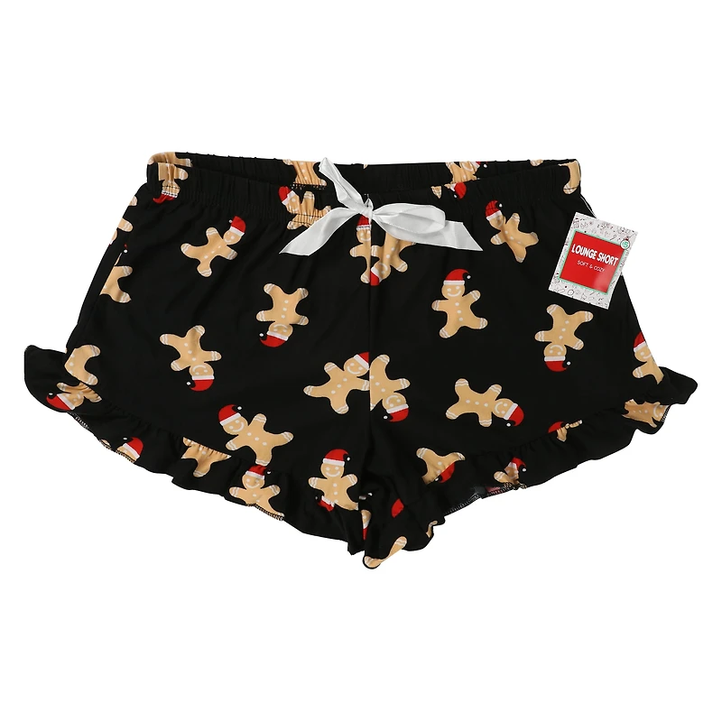 Holiday Pajama Shorts