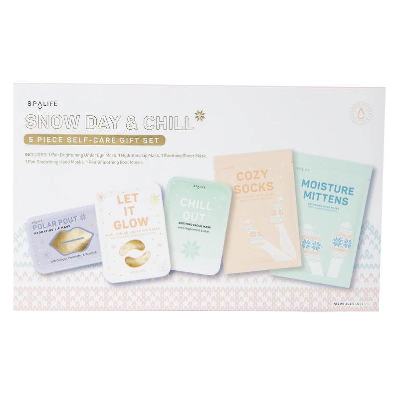Spa Life™ Snow Day & Chill Self-Care 5-Piece Gift Set