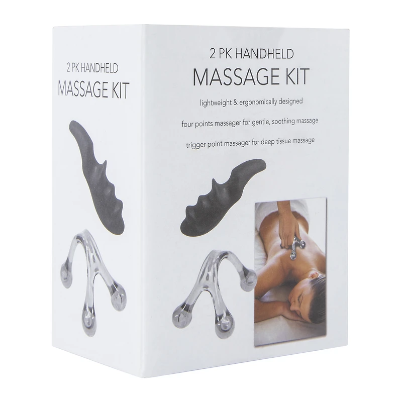 Handheld Massage Kit 2-Piece Set