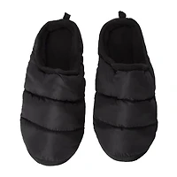 Mens Quilted Puffy Slippers
