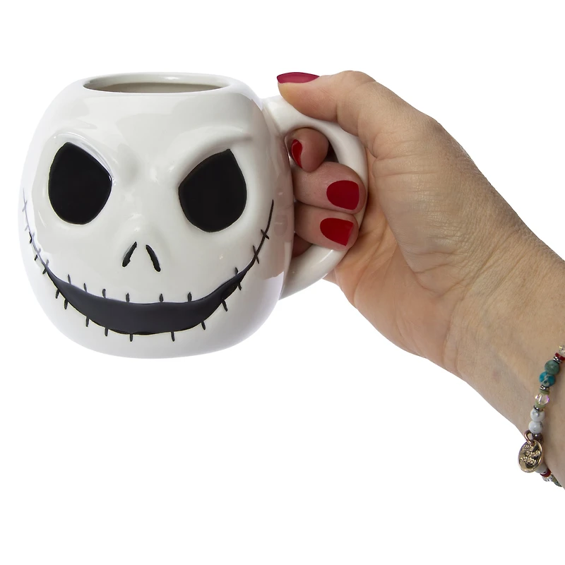 Disney Tim Burton's The Nightmare Before Christmas Jack Skellington Figural Mug