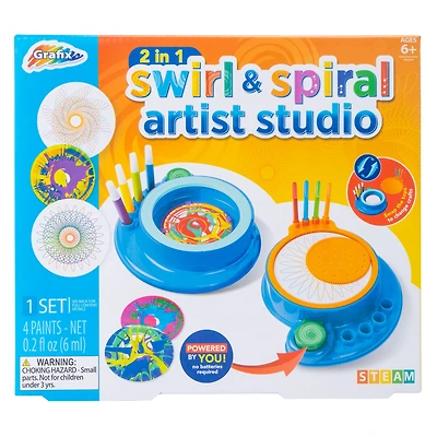 2-In-1 Swirl & Spiral Paint Set