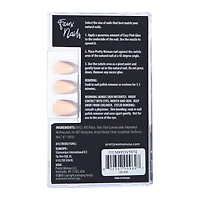Pretty Woman Faux Nails 24-Piece Set With Nail Glue - Shimmer Blue Tip